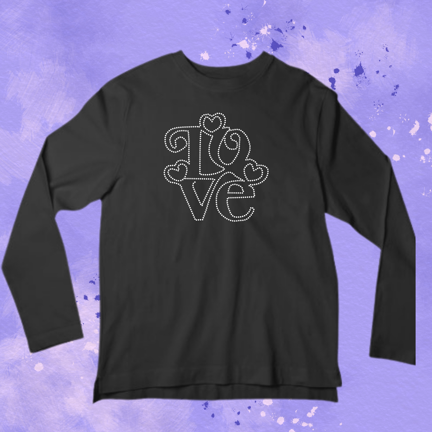 LOVE Rhinestone Apparel