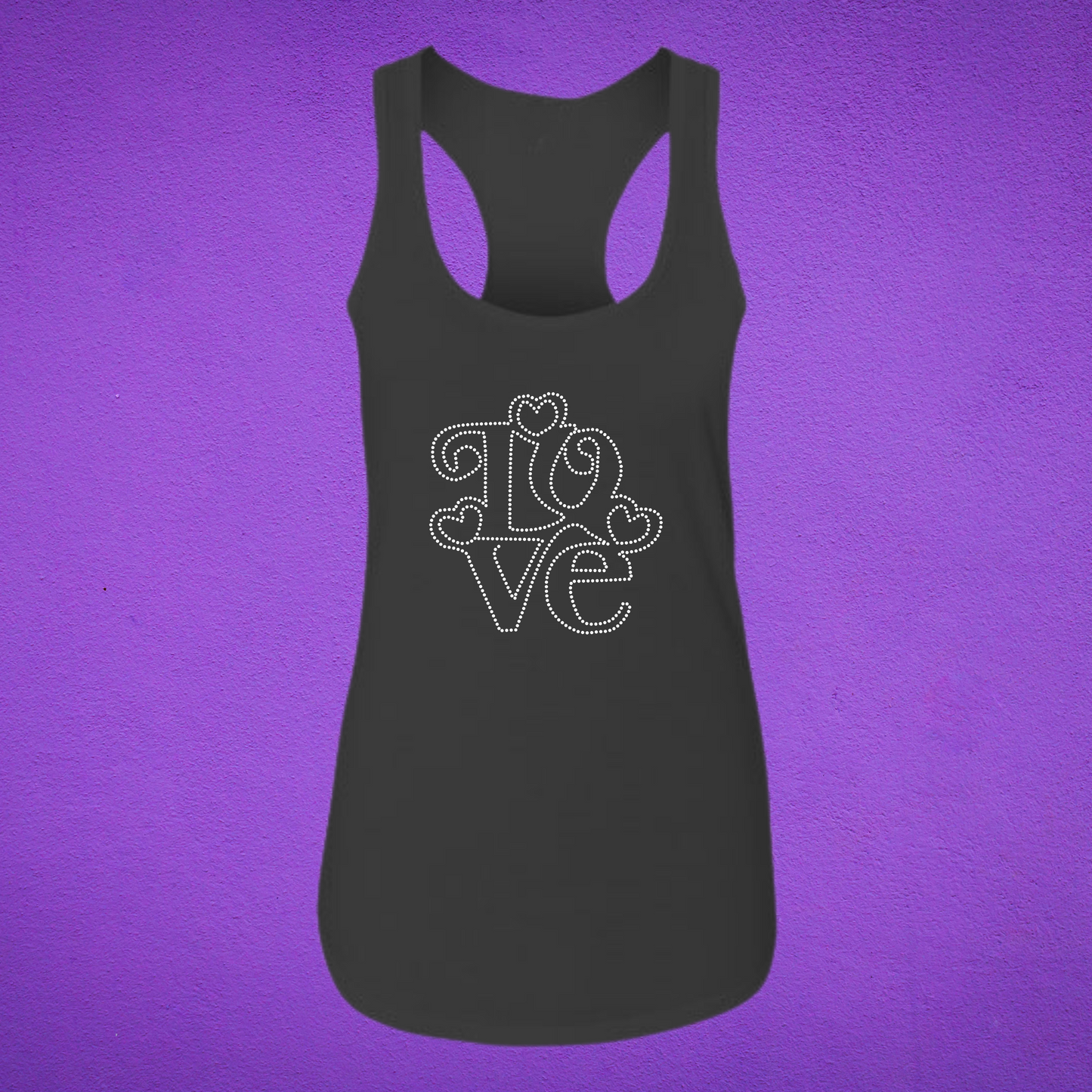 LOVE Rhinestone Apparel