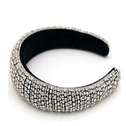 Baroque rhinestone headband