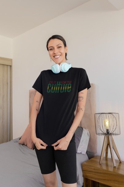 DO IT FOR THE CULTURE RHINESTONE SHIRTS