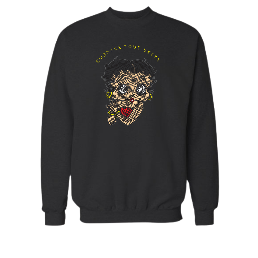 Embrace your Betty Rhinestone Shirts
