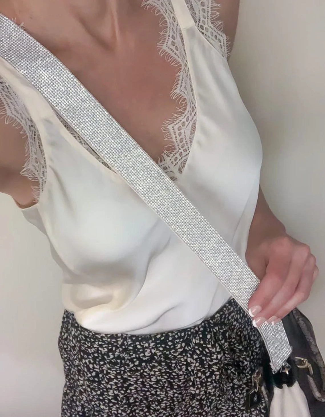 Sparkling Rhinestone Strap (strap Only)