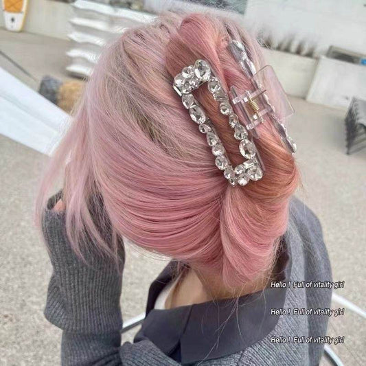 Elegant Rhinestone Hair Clip Crystal Barrette