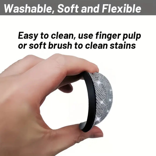 2pcs Bling Rhinestone Car Coasters