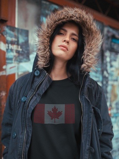 Canada Flag - Rhinestone Collection