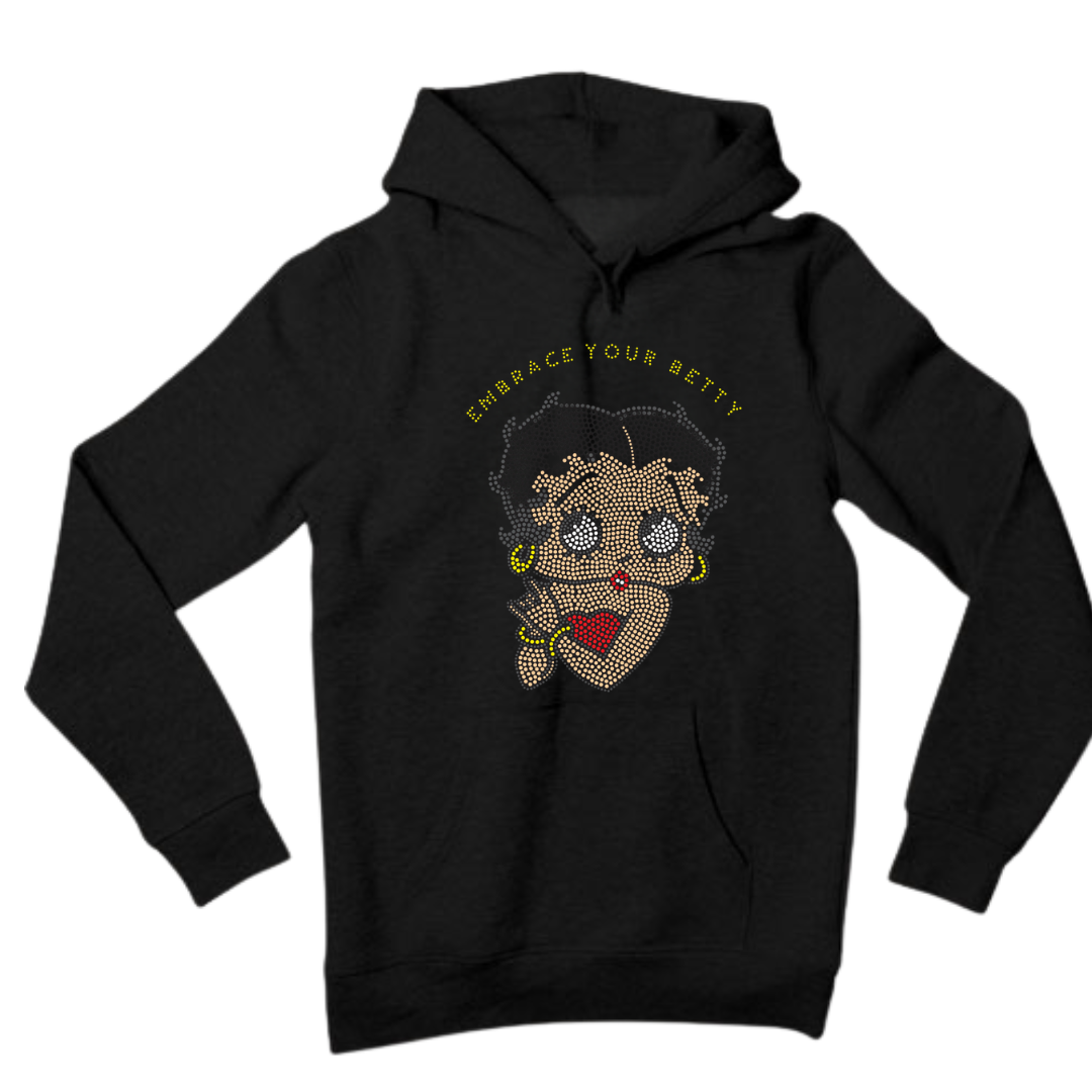 Embrace your Betty Rhinestone Shirts