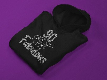 90 & Fabulous Rhinestone Apparel – Shine at Any Age!