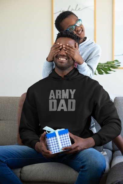 Army Dad Rhinestone Apparel