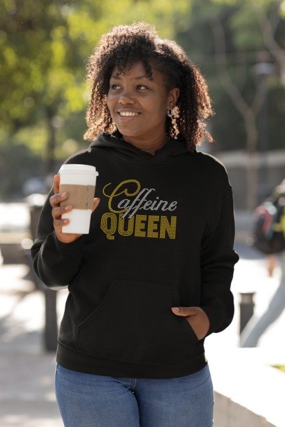 Caffeine Queen - Rhinestone Collection