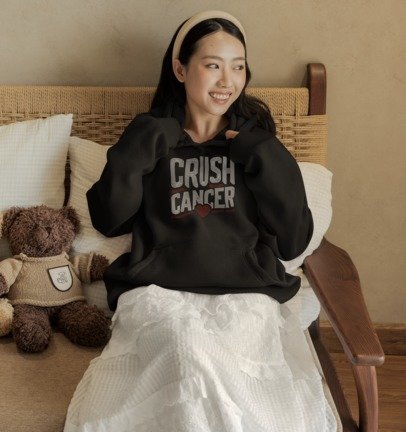 Crush Cancer Rhinestone