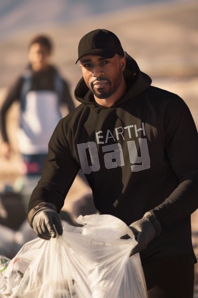 Earth Day Rhinestone Apparel