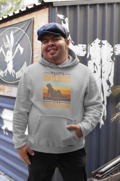 "It’s Not a Dad Bod, It’s a Father Figure" Graphic Design