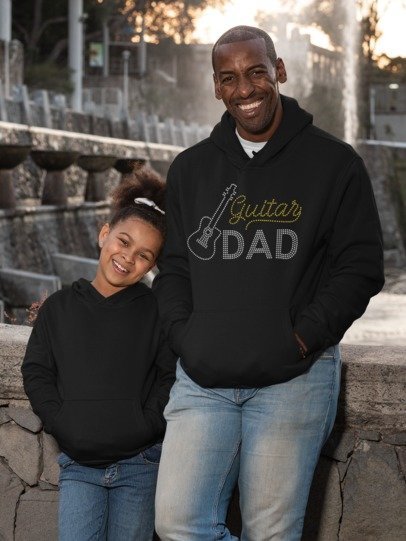 Guitar Dad Rhinestone Collection