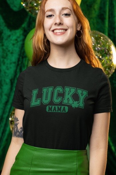 Lucky MAMA – St. Patrick’s Day Graphic Design