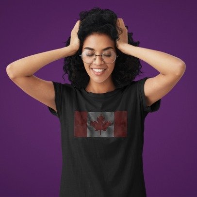 Canada Flag - Rhinestone Collection