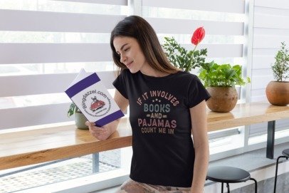 If It Involves Books and PJs, Count Me In - Graphic Design