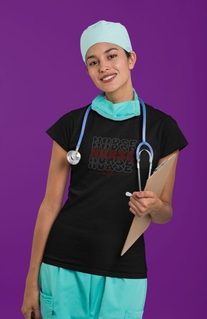 Nurse Life Stacked Rhinestone Collection