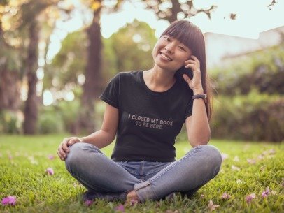 I Closed My Book to Be Here - Graphic Design