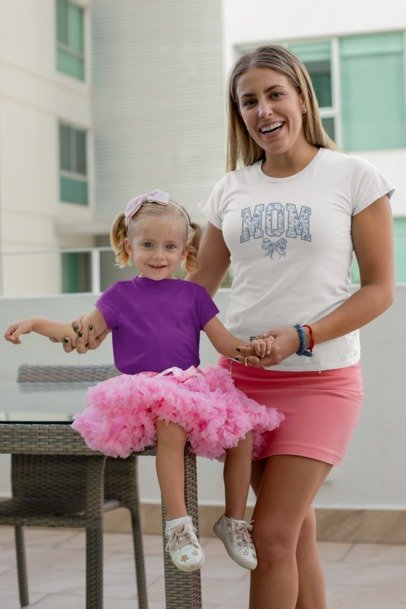 Chinoiserie Coquette MOM Bow