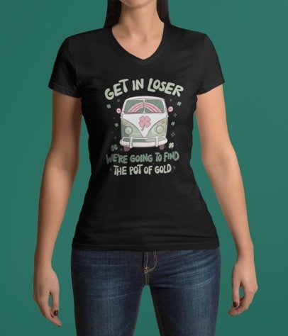 Retro VW St. Patrick's Day Bus Shirt – Funny Irish Graphic Tee | Blingdazzel