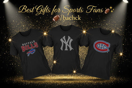 Best gifts for sports fans – Rhinestone apparel she'll love by Blingdazzel