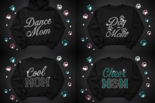 Rhinestone Mom Shirts – Sparkle Tees for Every Kind of Mom by Blingdazzel