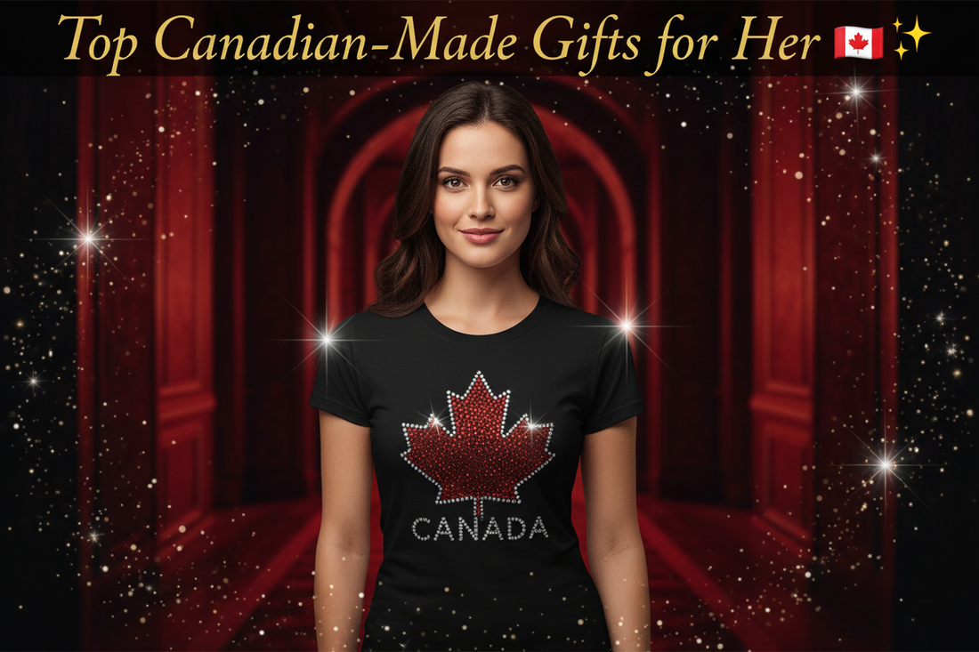 Top Canadian-made gifts for her – Handcrafted rhinestone apparel by Blingdazzel
