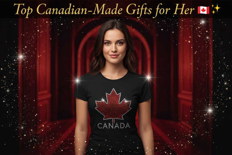 Top Canadian-made gifts for her – Handcrafted rhinestone apparel by Blingdazzel