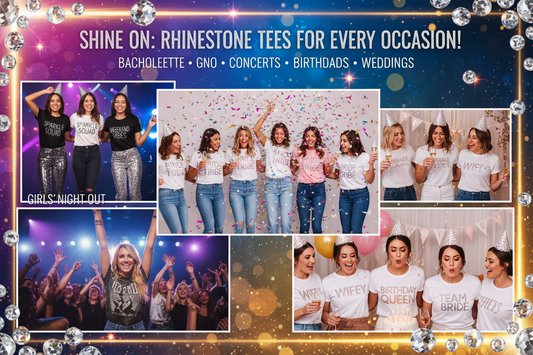 Top 5 Occasions to Wear a Blingdazzel Rhinestone T-Shirt – Sparkling Style Guide