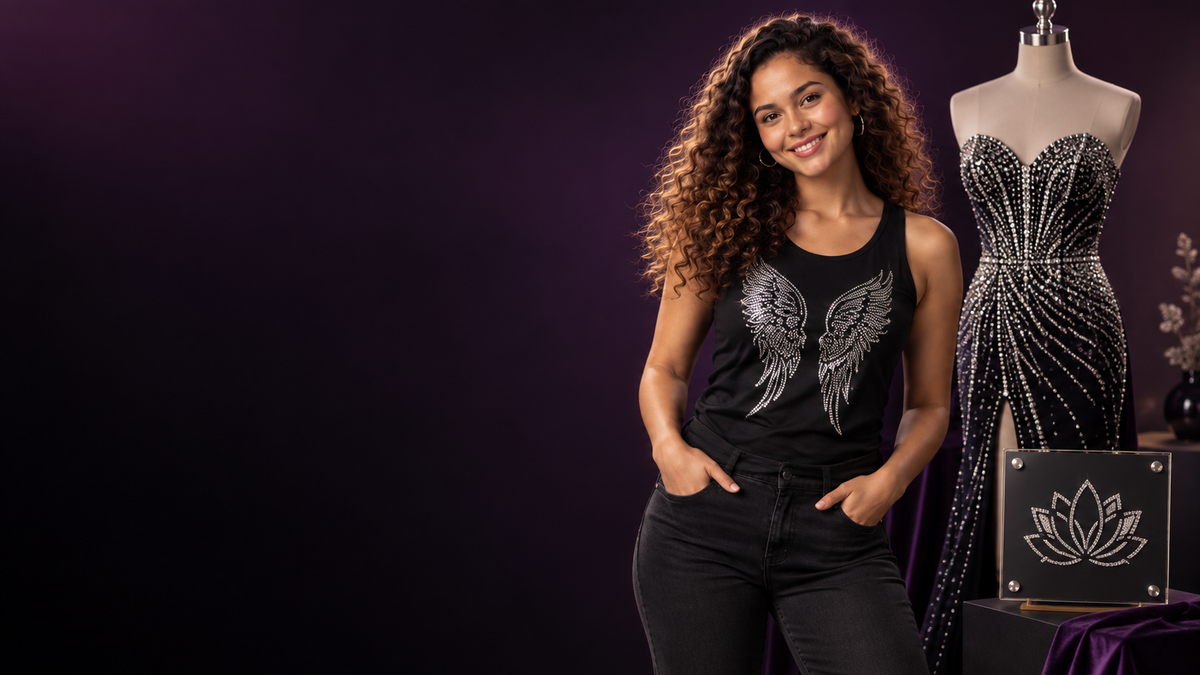 Team, Logo & Fan Rhinestone Apparel