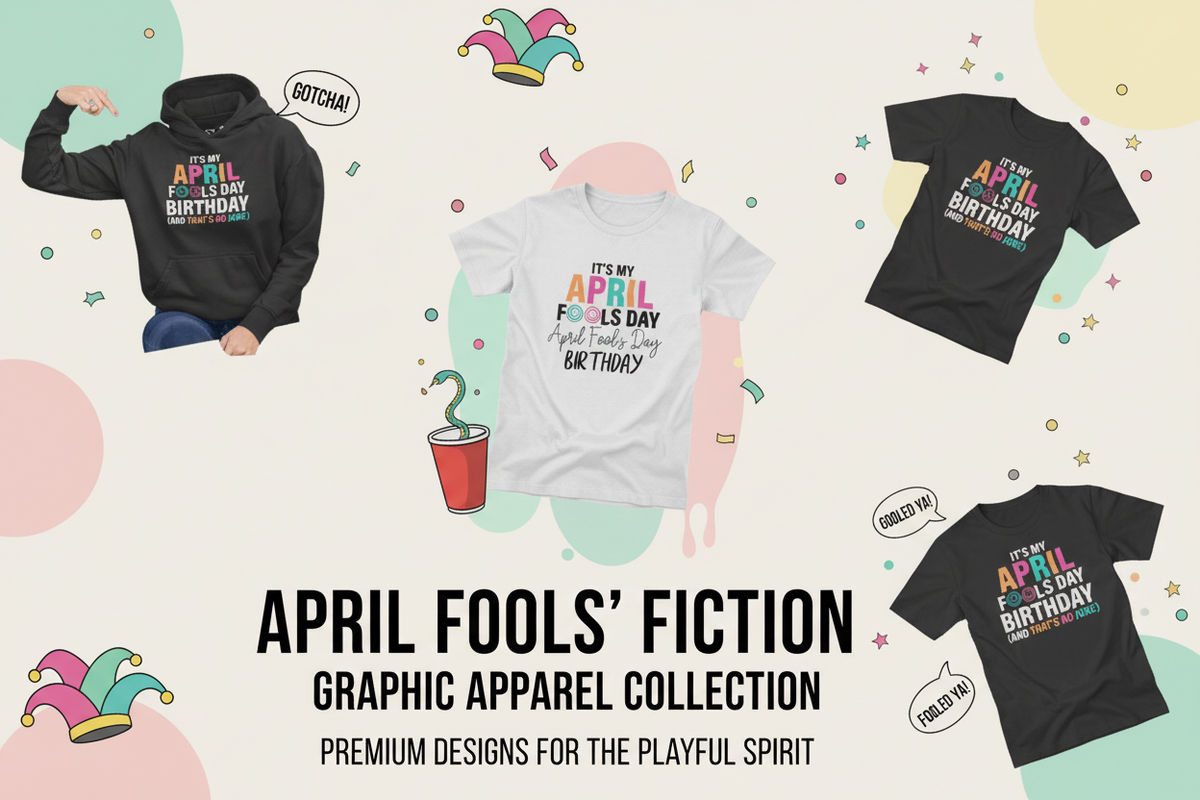 April Fools' Day Graphic Design Collection Banner