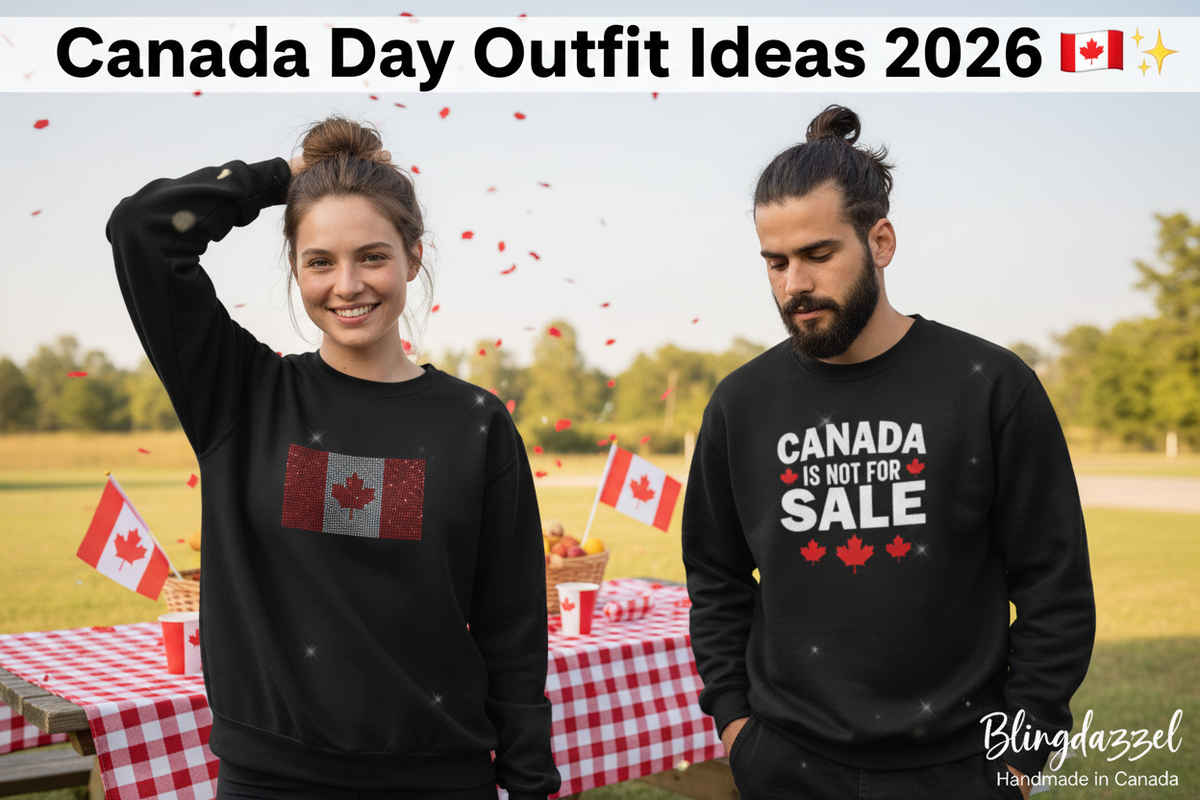 Canada Day Outfit Ideas 2026 – Rhinestone Apparel by Blingdazzel