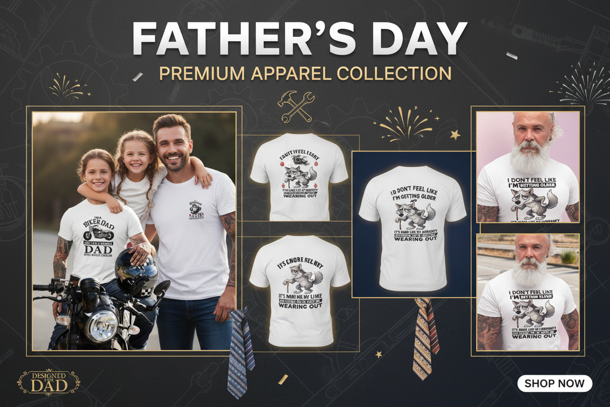 Father's Day Graphic Design Collection Banner