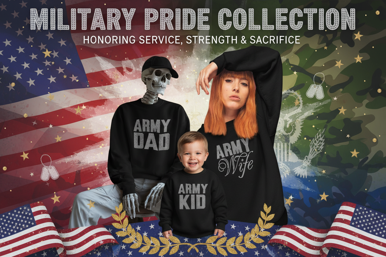 Military - Rhinestone Collection
