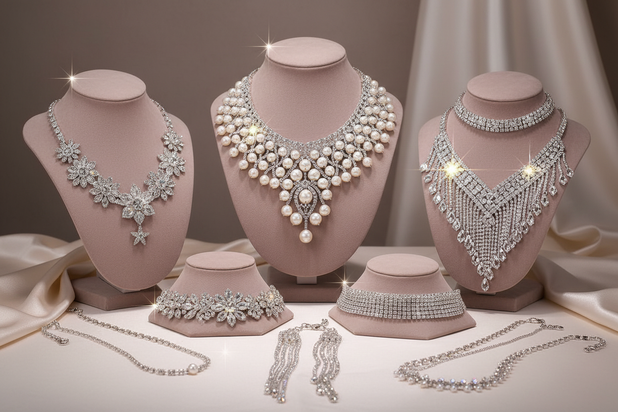Rhinestone Necklaces & Jewelry – Sparkle That Speaks