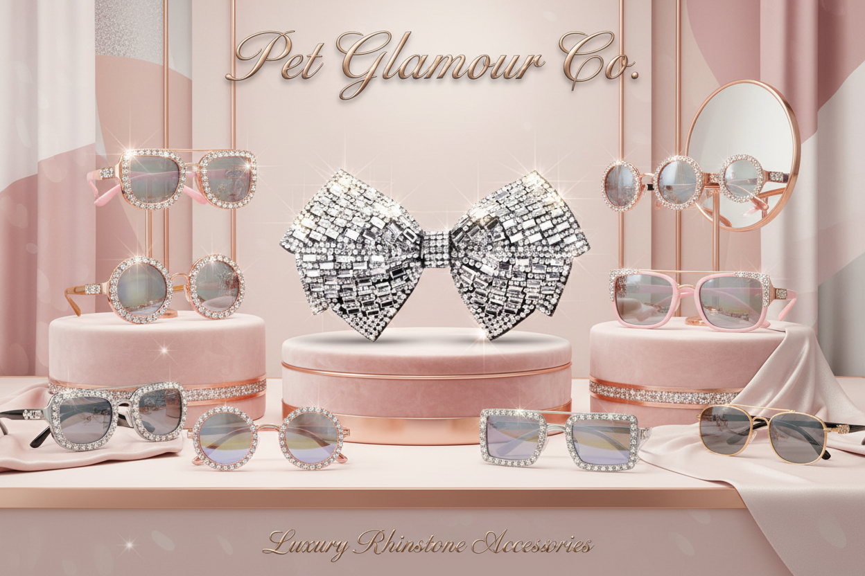 Rhinestone Pet Accessories