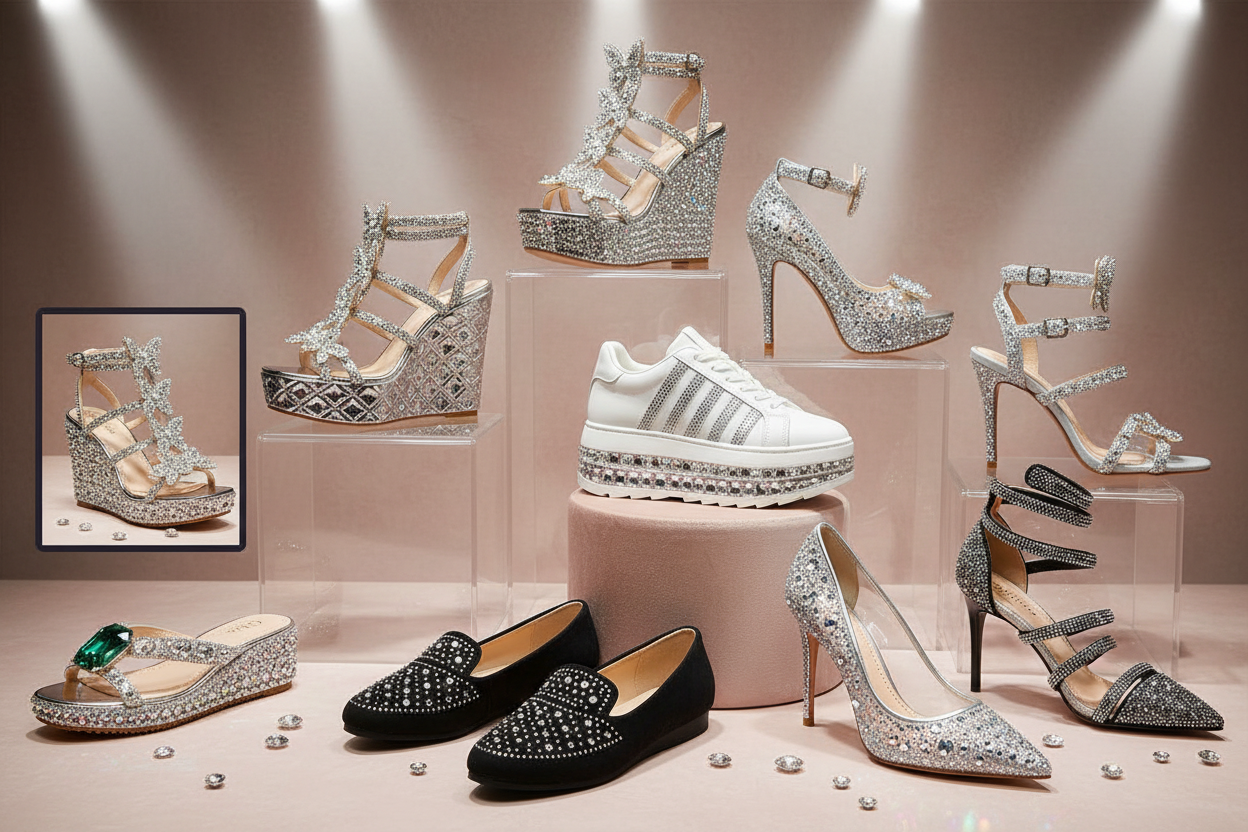 Rhinestone Shoes – Step Into Sparkle