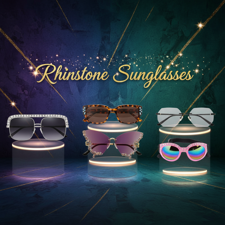 Rhinestone Sunglasses Banner