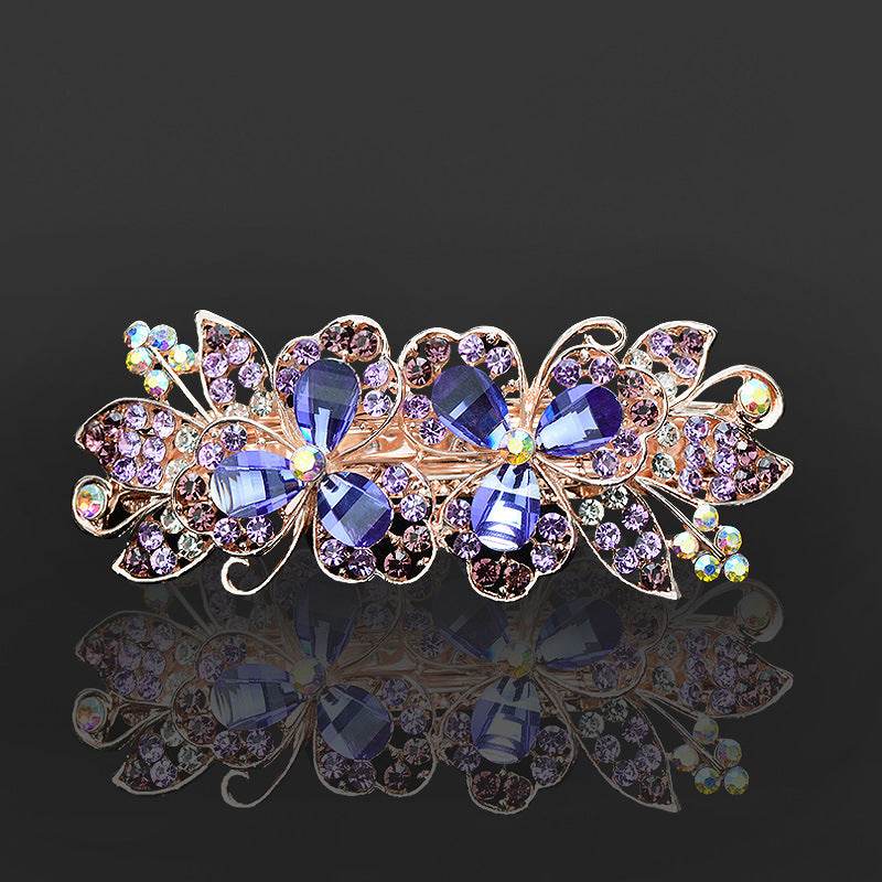 Rhinestone bow hair clip Accessories