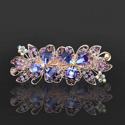 Rhinestone bow hair clip Accessories