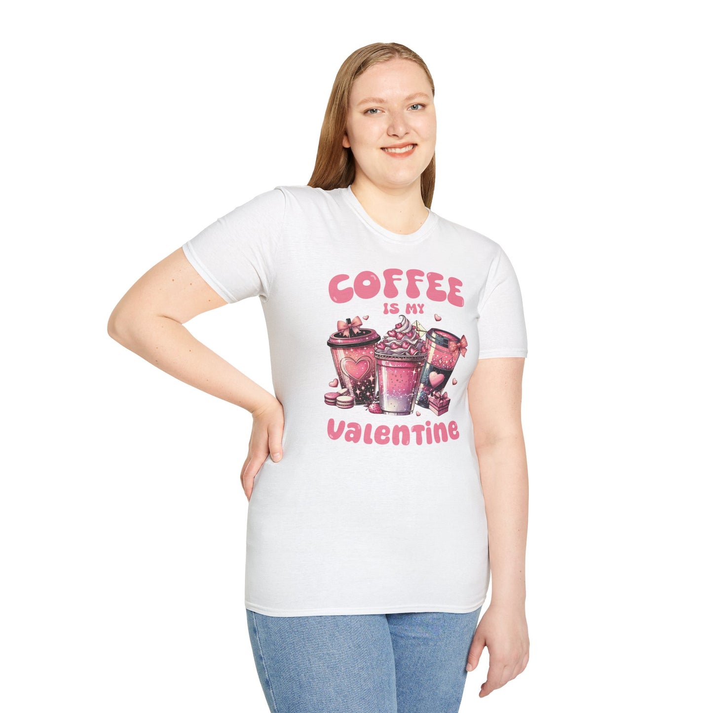 Pink Coffee is my Valentine T-Shirt