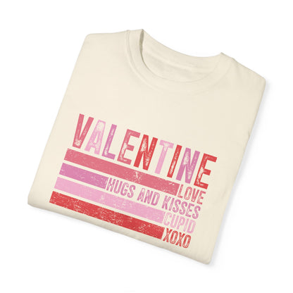 Vintage Valentine Love Hugs & Kisses T-Shirt