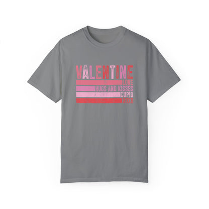 Vintage Valentine Love Hugs & Kisses T-Shirt