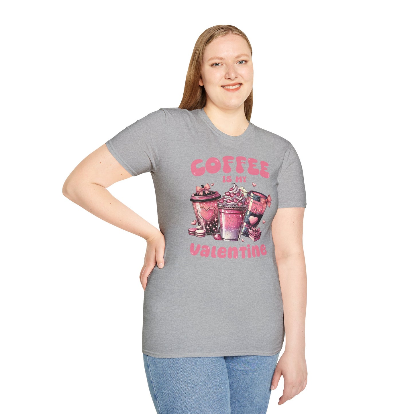 Pink Coffee is my Valentine T-Shirt