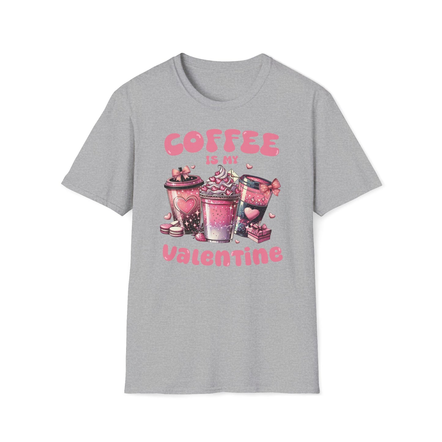 Pink Coffee is my Valentine T-Shirt