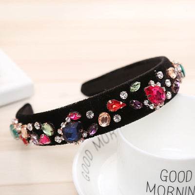 Headband Pearl Rhinestone Hair Accessories