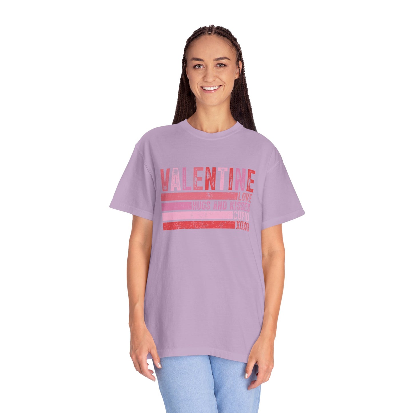 Vintage Valentine Love Hugs & Kisses T-Shirt