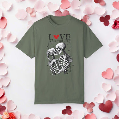 Skeleton Love Comfort Colours T-shirt