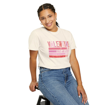 Vintage Valentine Love Hugs & Kisses T-Shirt