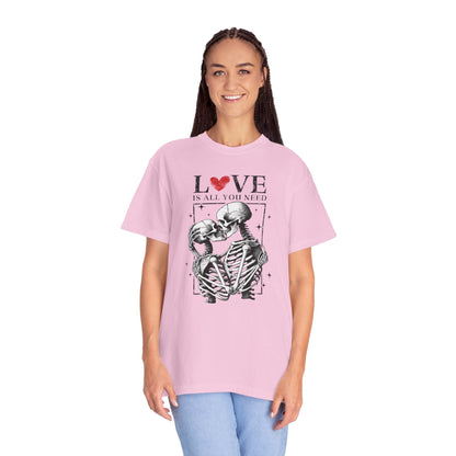 Skeleton Love Comfort Colours T-shirt